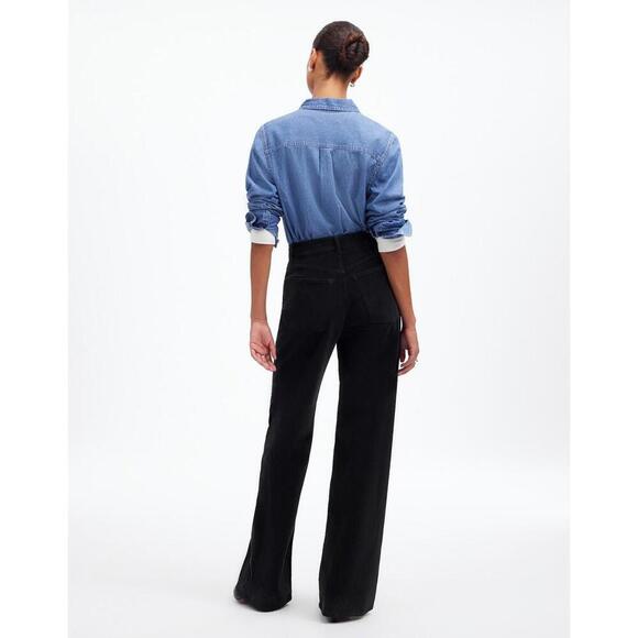 NWT Madewell Superwide-Leg Pants in Corduroy - MSRP $128 - Size 32 - Picture 4 of 5